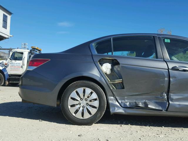 1HGCP2F34AA093284 - 2010 HONDA ACCORD GRAY photo 9