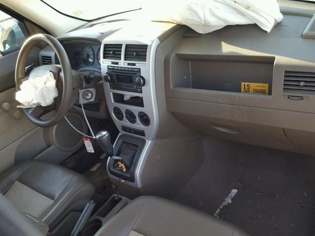 1J8FT28W58D575858 - 2008 JEEP PATRIOT SP TAN photo 9