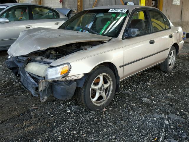 1NXAE09B4RZ168137 - 1994 TOYOTA COROLLA LE GOLD photo 2