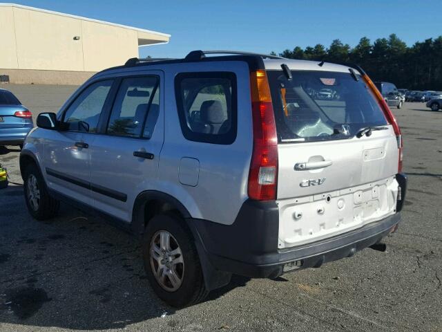 SHSRD784X3U134217 - 2003 HONDA CR-V LX SILVER photo 3