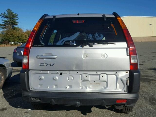 SHSRD784X3U134217 - 2003 HONDA CR-V LX SILVER photo 9