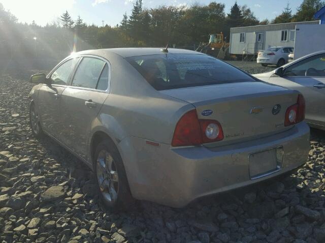 1G1ZC5E04AF282767 - 2010 CHEVROLET MALIBU 1LT 金色 照片 3