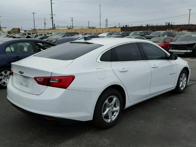 1G1ZB5ST6HF274312 - 2017 CHEVROLET MALIBU LS თეთრი ფოტო 4