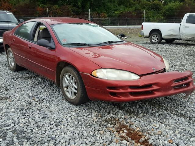 2B3HD46R33H510347 - 2003 DODGE INTREPID S RED photo 1