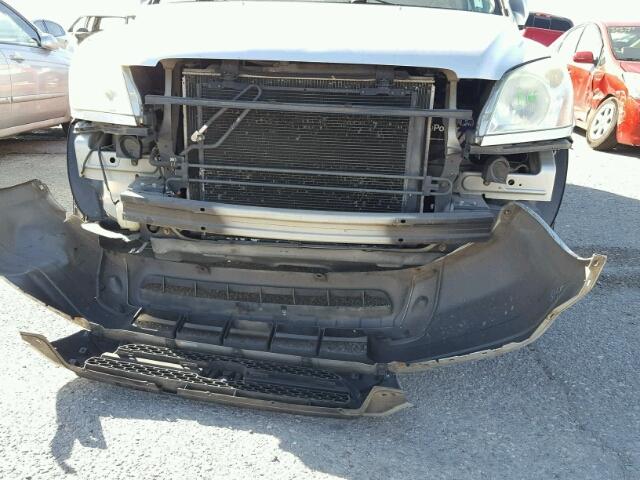 5FNYF18565B064835 - 2005 HONDA PILOT EXL SILVER photo 9