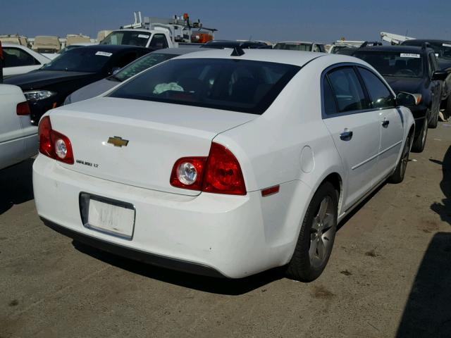1G1ZC5EU1CF296003 - 2012 CHEVROLET MALIBU 1LT 白色 照片 4