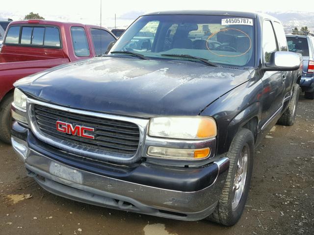 2GTEC19T8Y1118216 - 2000 GMC NEW SIERRA BLACK photo 2