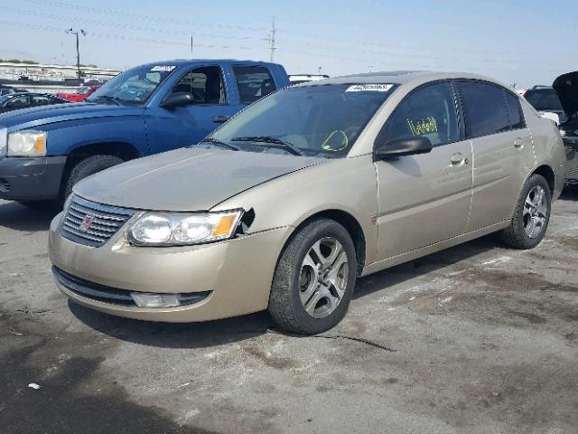 1G8AL54F35Z124249 - 2005 SATURN ION LEVEL GOLD photo 2