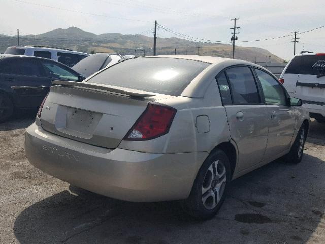 1G8AL54F35Z124249 - 2005 SATURN ION LEVEL GOLD photo 4