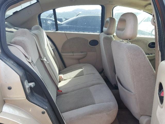 1G8AL54F35Z124249 - 2005 SATURN ION LEVEL GOLD photo 6