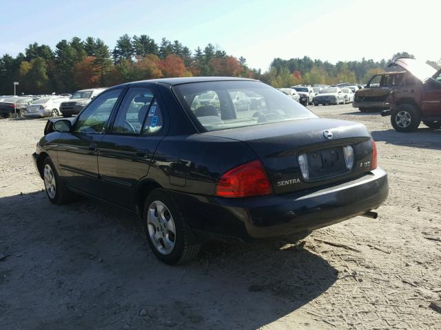 3N1CB51D65L581426 - 2005 NISSAN SENTRA 1.8 BLACK photo 3