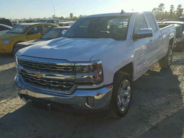 1GCVKSEC0GZ342651 - 2016 CHEVROLET SILVERADO WHITE photo 2