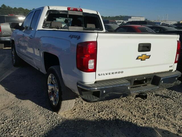 1GCVKSEC0GZ342651 - 2016 CHEVROLET SILVERADO WHITE photo 3