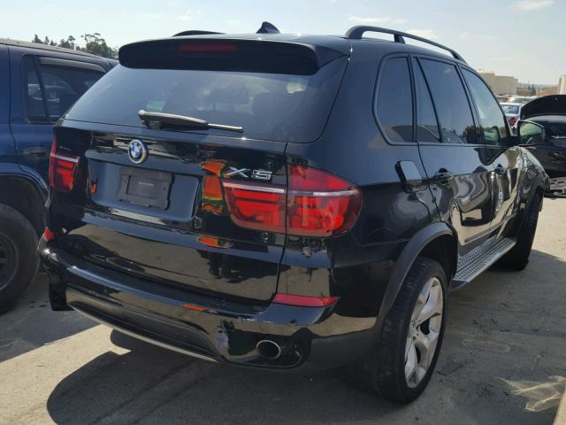 5UXZV4C52BL408099 - 2011 BMW X5 XDRIVE3 BLACK photo 4