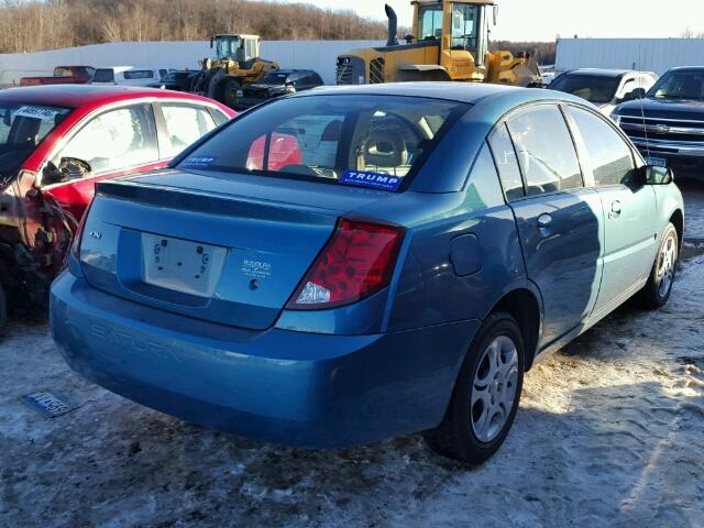 1G8AJ52F85Z133411 - 2005 SATURN ION LEVEL GREEN photo 4