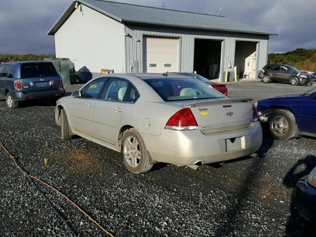 2G1WB5E33C1147645 - 2012 CHEVROLET IMPALA LT TAN photo 3