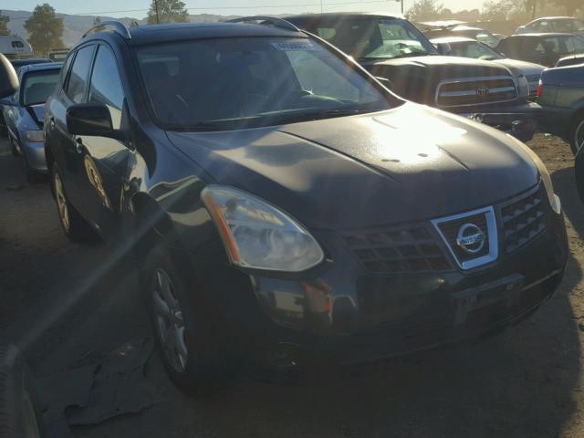 JN8AS58V88W118306 - 2008 NISSAN ROGUE BLACK photo 1