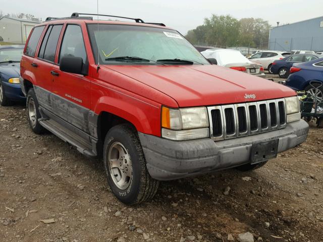 1J4GZ58S7WC247945 - 1998 JEEP GRAND CHER RED photo 1