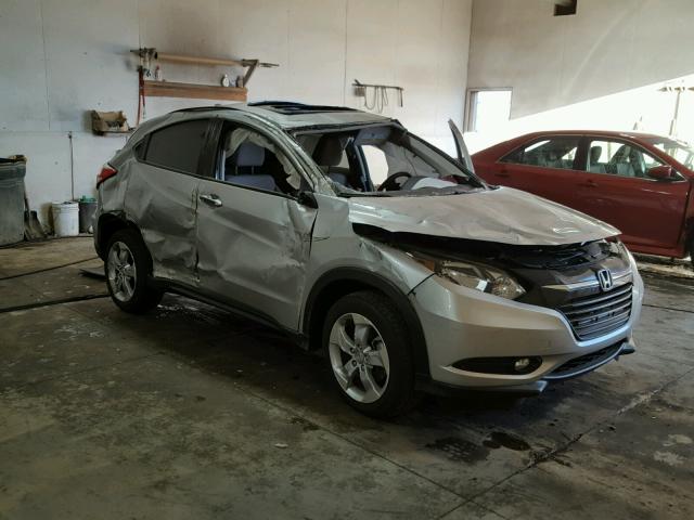 3CZRU6H53GM741842 - 2016 HONDA HR-V SILVER photo 1