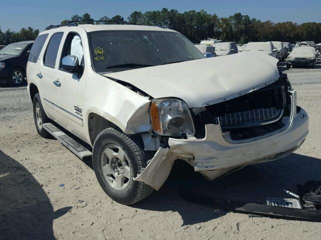 1GKS1CE04BR360049 - 2011 GMC YUKON SLT WHITE photo 1