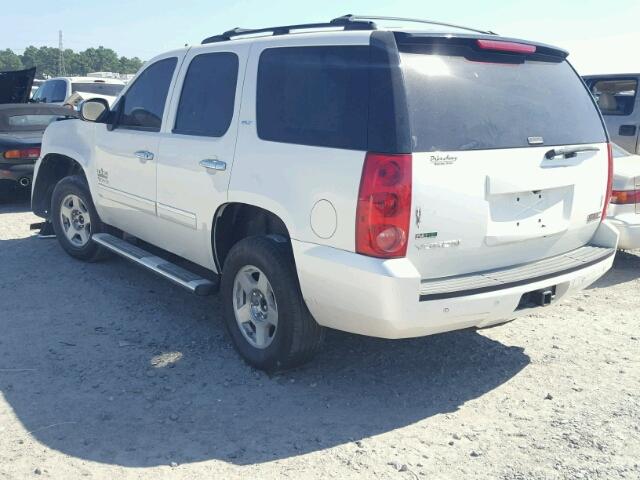 1GKS1CE04BR360049 - 2011 GMC YUKON SLT WHITE photo 3