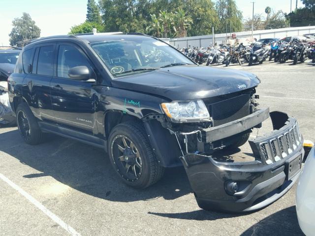1C4NJCBBXCD505365 - 2012 JEEP COMPASS SP BLACK photo 1