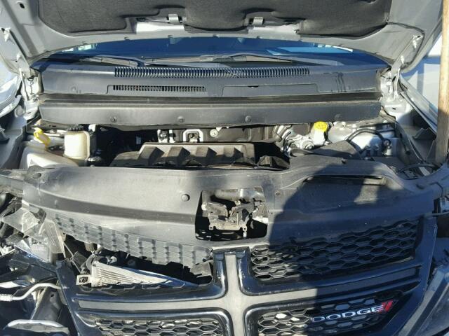 3C4PDCGB4ET260701 - 2014 DODGE JOURNEY SILVER photo 7