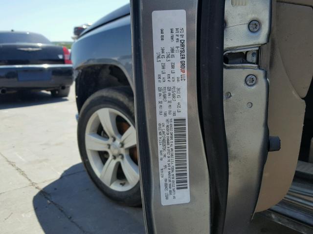 1J4NT1FA6BD287241 - 2011 JEEP COMPASS SP GRAY photo 10