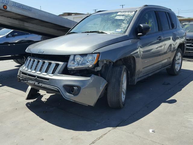 1J4NT1FA6BD287241 - 2011 JEEP COMPASS SP GRAY photo 2