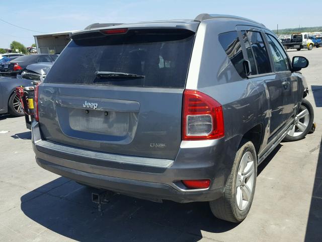 1J4NT1FA6BD287241 - 2011 JEEP COMPASS SP GRAY photo 4