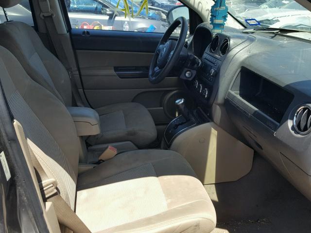 1J4NT1FA6BD287241 - 2011 JEEP COMPASS SP GRAY photo 5