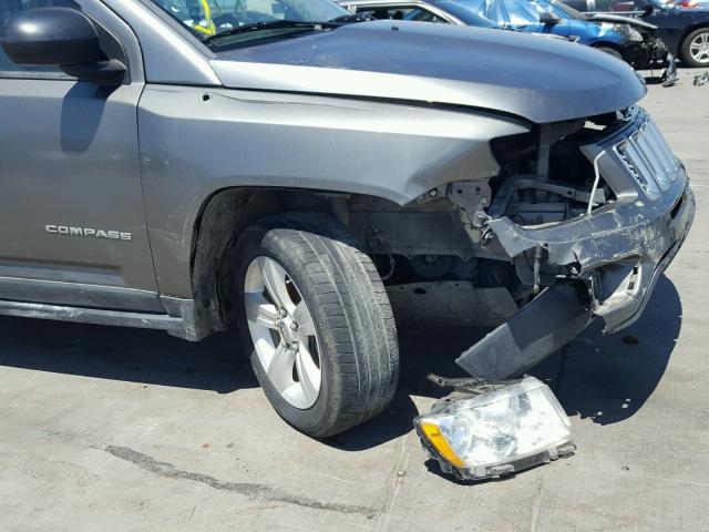 1J4NT1FA6BD287241 - 2011 JEEP COMPASS SP GRAY photo 9