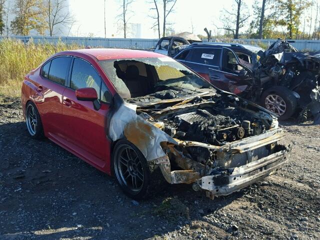 JF1VA1B68H9823783 - 2017 SUBARU WRX RED photo 1