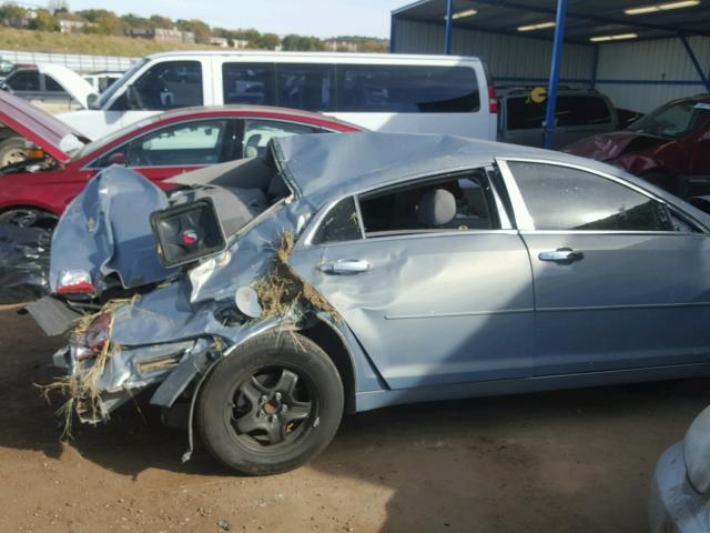 1G1ZG57B08F211157 - 2008 CHEVROLET MALIBU LS GRAY photo 9