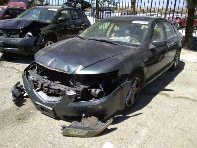 19UUA66284A064251 - 2004 ACURA TL GREEN photo 2