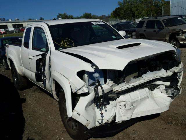 5TFSZ5AN6GX009115 - 2016 TOYOTA TACOMA ACC WHITE photo 1