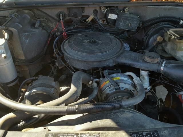 1GNCT18R9H8175140 - 1987 CHEVROLET BLAZER S10 SILVER photo 7