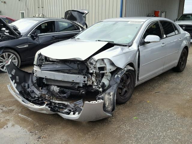 1G1ZG57B89F202322 - 2009 CHEVROLET MALIBU LS ვერცხლისფერი ფოტო 2