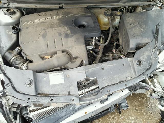 1G1ZG57B89F202322 - 2009 CHEVROLET MALIBU LS ვერცხლისფერი ფოტო 7