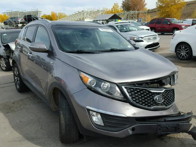 KNDPCCA67B7125162 - 2011 KIA SPORTAGE E GRAY photo 1