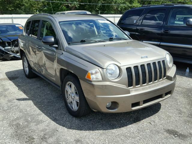 1J8FT470X8D608586 - 2008 JEEP COMPASS SP GOLD photo 1