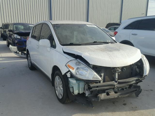 3N1BC1CP4AL463068 - 2010 NISSAN VERSA S WHITE photo 1