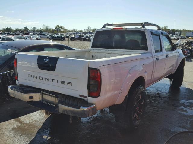 1N6MD29Y93C425050 - 2003 NISSAN FRONTIER C WHITE photo 4