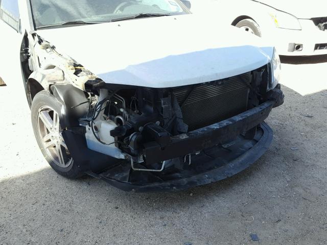 1B3LC56K58N104607 - 2008 DODGE AVENGER SX WHITE photo 9