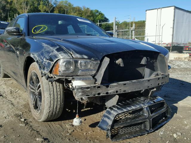 2C3CDXDT4EH334733 - 2014 DODGE CHARGER R/ BLACK photo 9