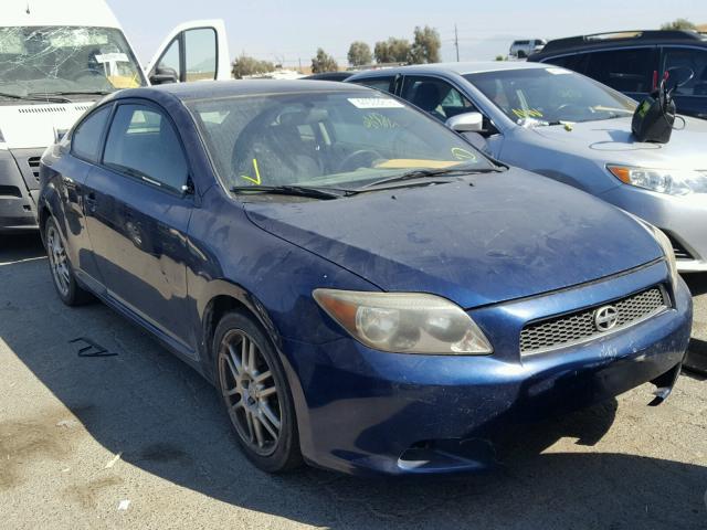 JTKDE177350047065 - 2005 TOYOTA SCION TC BLUE photo 1