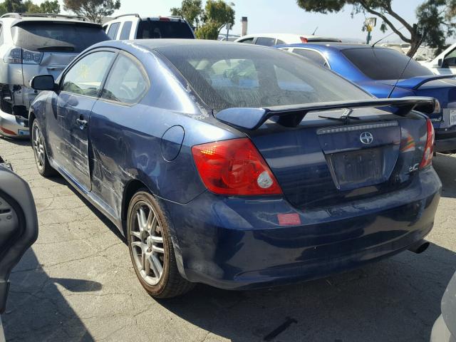 JTKDE177350047065 - 2005 TOYOTA SCION TC 蓝色 照片 3