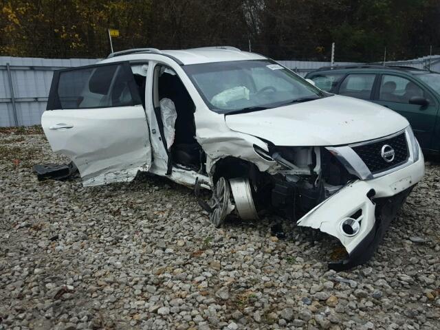 5N1AR2MM2EC600054 - 2014 NISSAN PATHFINDER WHITE photo 1