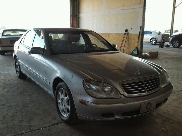 WDBNG70J72A243593 - 2002 MERCEDES-BENZ S 430 SILVER photo 1