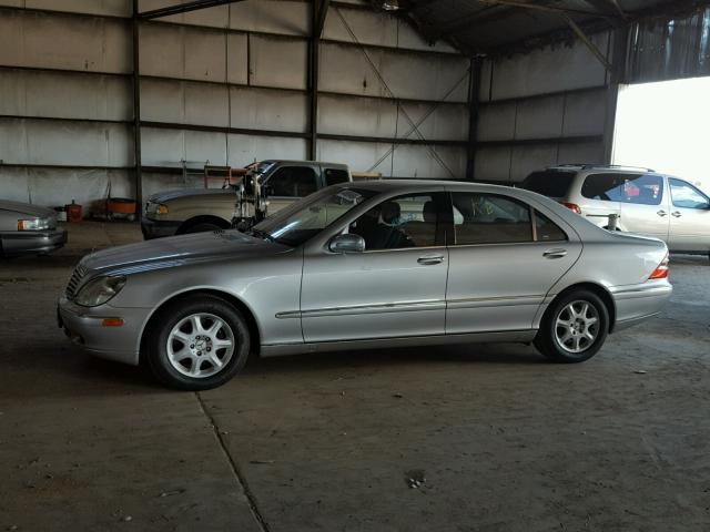 WDBNG70J72A243593 - 2002 MERCEDES-BENZ S 430 SILVER photo 9